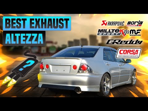 Toyota Altezza Exhaust Sound🔥Apexi,Fujitsubo,GReddy,HKS,Kakimoto,SCG,Upgrade