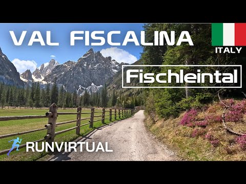 Virtual Run in Italy: Val Fiscalina (Fischleintal) Trail – Dolomites