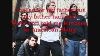 The Gaslight Anthem - American Slang (lryics)
