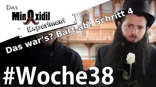 Das Minoxidil Experiment #Woche38 Das war's? Bart-ab Stufe 4 + 1mm Dermaroller Erfahrung