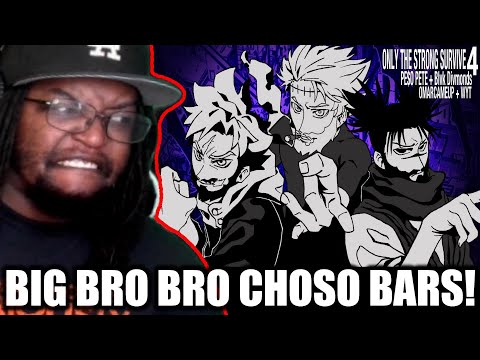 PE$O PETE x BLVK DIVMONDS - ONLY THE STRONG SURVIVE 4 [JUJUTSU KAISEN] DB Reaction