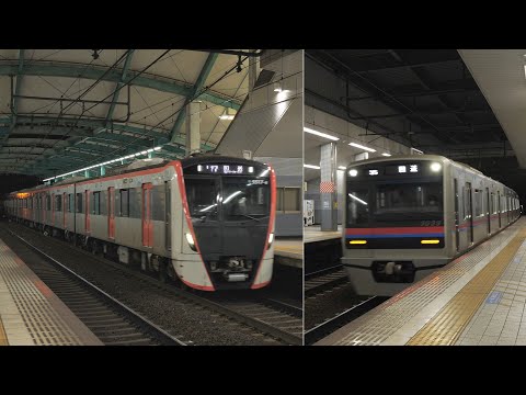 [Estación semisubterránea con estructura excavada] Estación por donde pasan rápidamente los trenes de desvío ② | Estación Yoru no Kotsu no Mori