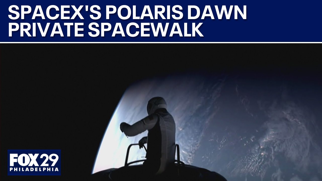 SpaceX's Polaris Dawn crew completes first-ever commercial spacewalk mission | FOX 29 News