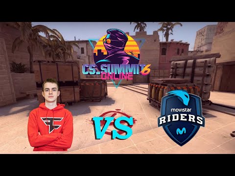 Broky POV (FaZe) vs Movistar Riders / mirage / 25-5 / cs_summit 6