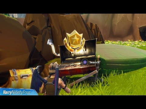 Secret Season 6 Week 9 Battlestar Location Guide (Hunting Party Challenges) - Fortnite Battle Royale