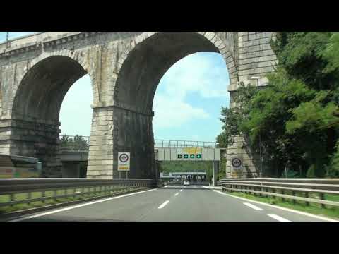 #Venezia#Autostrada A4#Gorizia#Autoroute driving to Gorizia - Venice 🇮🇹Autostrada A4🚙
