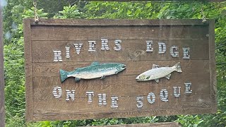 Fly fishing Rivers Edge on the Soque