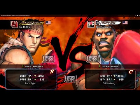 Ultra Street Fighter 4: Mr. Muffinz (Ryu) vs 504th_lonewiso (Balrog)