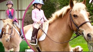 Little Sisters Horse Riding Lessons | Crazy8Family