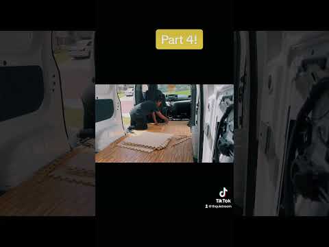 2017 Nissan NV200 Conversion | No Build Flooring Install