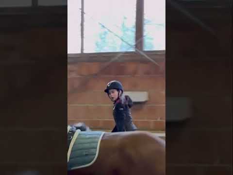 POV: jemand longiert, während du reitest!💀#reiter #pferdemädchen #pferde #funny #shorts