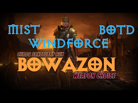 D2R Bowazon / Mist + BotD + Windforce / Patch 2.5