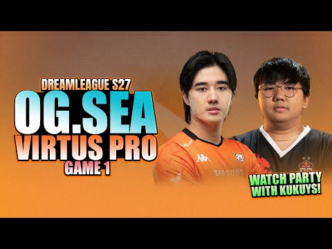 OG VS VP GAME 1 - WATCH PARTY WITH KUKUYS - DreamLeague S27