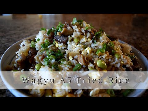 The ULTIMATE Wagyu A5 Fried Rice