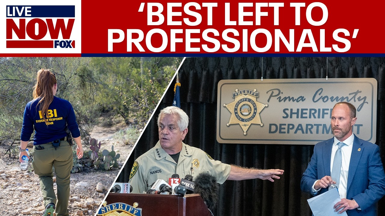 NANCY GUTHRIE SEARCH: Pima County Sheriff's Departmet discourages private search parties
