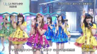 【須藤凜々花 初センター】NMB48 ドリアン少年 FNSうたの夏まつり 2015年7月29日