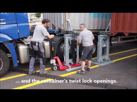 Container Docking Station 40 ft pickup