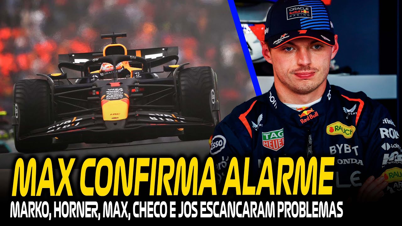 EITA! RED BULL CONFIRMA SITUAÇÃO ALARMANTE E PROBLEMAS SÃO EXPOSTOS POR TODAS OS FIGURÕES