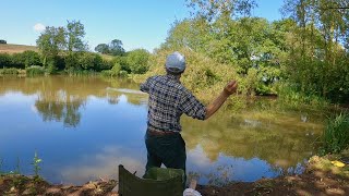 Fishing at Amazing Secluded Lake in England (What is in this water?!)