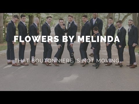WEDDING FLOWERS: HOW TO PIN A BOUTONNIERE - FLOWERS BY MELINDA