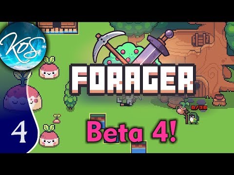 Forager Ep 4: VAULT MADNESS! - Beta 4! - Let's Play, Gameplay