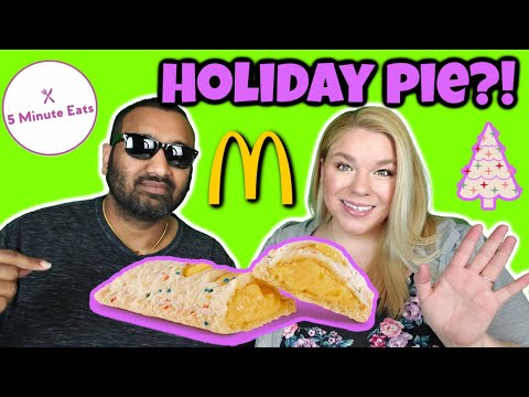 McDonald's Holiday Pie Review