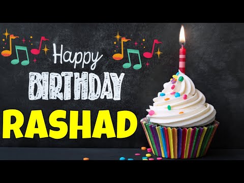 Happy Birthday Rashad Song | Birthday Song for Rashad | Happy Birthday Rashad Song Download