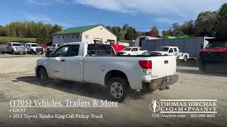 2013 Toyota Tundra King Cab Pickup Truck - Up For Auction