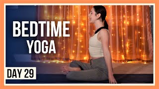 15 min Yoga for Sleep – Day #29 (YOGA STRETCHES BEFORE BED)