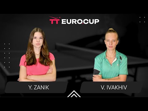 15:55 Yulianna Zanik - Valeriia Ivakhiv 17.09.2025 TT Euro.Cup Women Ukraine Star. TABLE 3