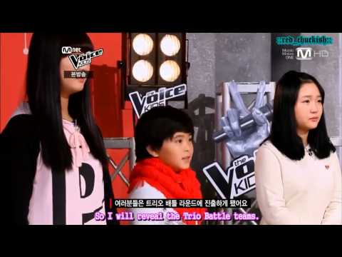 [ENGSUB] 130118 Voice Kids - Yoseop & Sagang cute moment cut