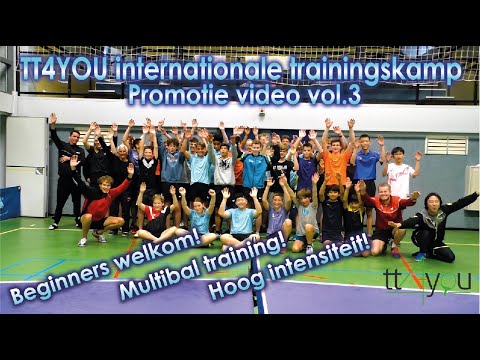 TT4YOU internationale trainingskamp promotie video vol.3