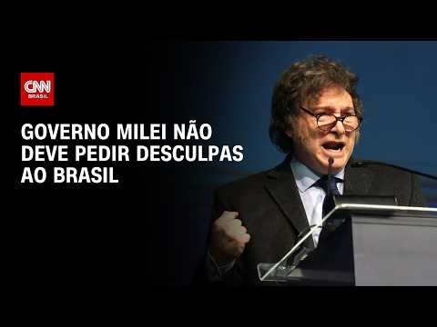 Governo Milei não prevê pedido de desculpas para Lula e Moraes, diz fonte | CNN 360°