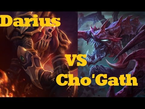 Darius VS Cho'Gath - League of Legends Live Commentary