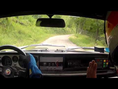 Rally 2 Valli historic 2012 P.S 4 Carbonari Favero-Martini