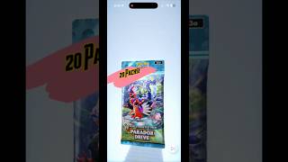 Opening 20 packs of Paradox Drive #pokemon #pokemoncards #paradoxdrive #pokemontcg #pokemontcgpocket