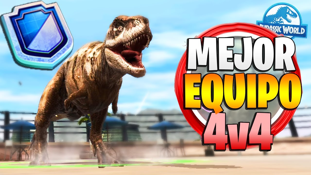 MEJOR EQUIPO 4v4 [ TRUCO ] GANA SIEMPRE | Jurassic World Alive