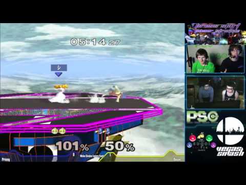 Melee - PSPS 6 - Singles - LF - Prinny (Peach) vs Bacon (Falco)