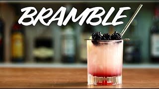 How to make a BRAMBLE - A Blackberry and Gin Cocktail
