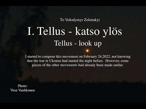 Harri Vuori: Ad astra, concerto for two cellos and orchestra