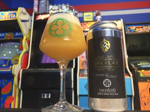 Beer Review #320 - Monkish & Other Half - JFK 2 LAX - 10.2% ABV