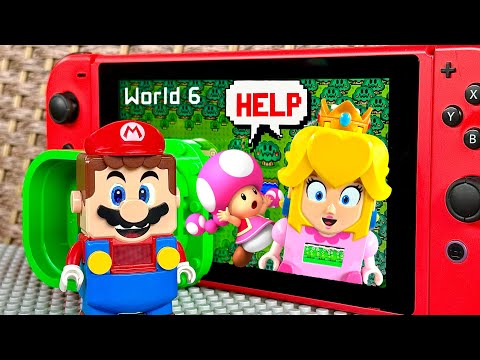 Lego Super Mario World Stories Episode 6! 🌳🔴 “Forest Castle” #legomario