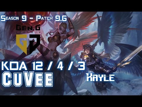 Gen CuVee KAYLE vs IRELIA Top - Patch 9.6 KR Ranked