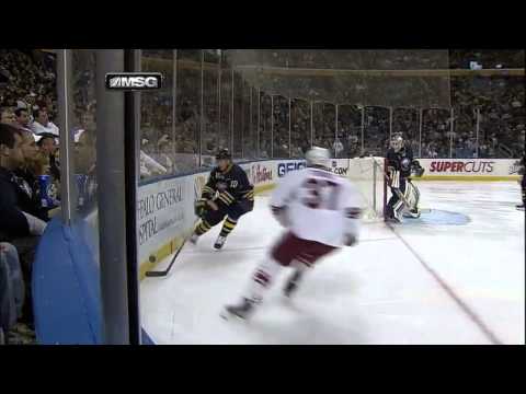 Raffi Torres unloads on Christian Ehrhoff [HD]