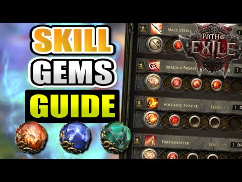 POE2 Everything you NEED TO KNOW about GEMS! | Path of Exile 2 Beginner's Guide to Gems