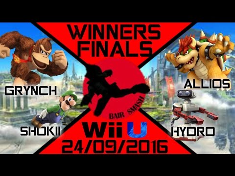 Bair Smash 6 Doubles Winners Finals- BS//Grynch & BS//Shokii?! Vs. BS//Allios & Hydro - Smash Wii U