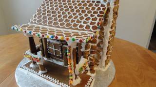 Gingerbread Log Cabin Part 1
