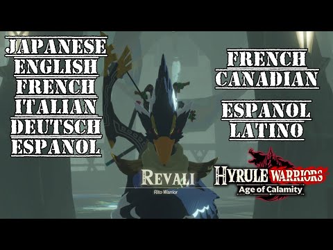 Revali All 8 Voices Comparison - Hyrule Warriors: Age of Calamity