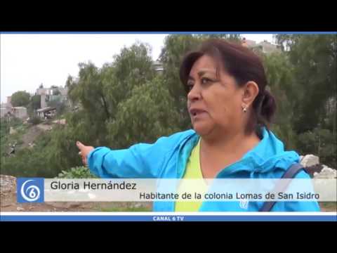 Carencia de servicios básicos en la colonia Lomas de San Isidro en Los Reyes La Paz