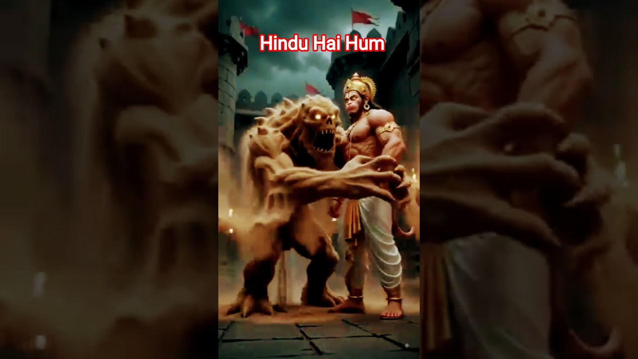 Hindu Hai Hum#hanuman#hanumanchalisa#hanumanbhajan#devotional#shortsfeed#viral#shorts